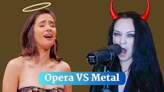 What Happens When An OPERA SINGER Tries To SCREAM Like a METAL SINGER