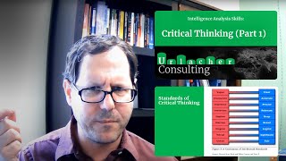 Famous Intelligence Analysis Skills: Critical Thinking (Part 1 - Definitions and Standards) Wealth