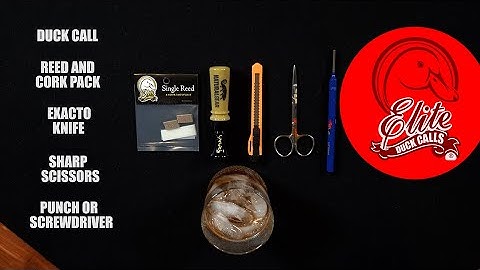 Elite Duck Calls Cork and Reed Replacement