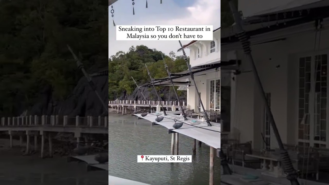 Tempat Dinner View Best di Langkawi - Kayuputi, St Regis