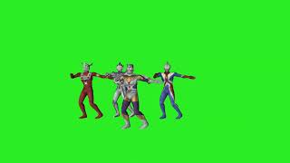 Ultraman Mebius King Leo creazy slow dance Green Screen [HD 1080P - 60 FPS]奥特曼绿幕素材
