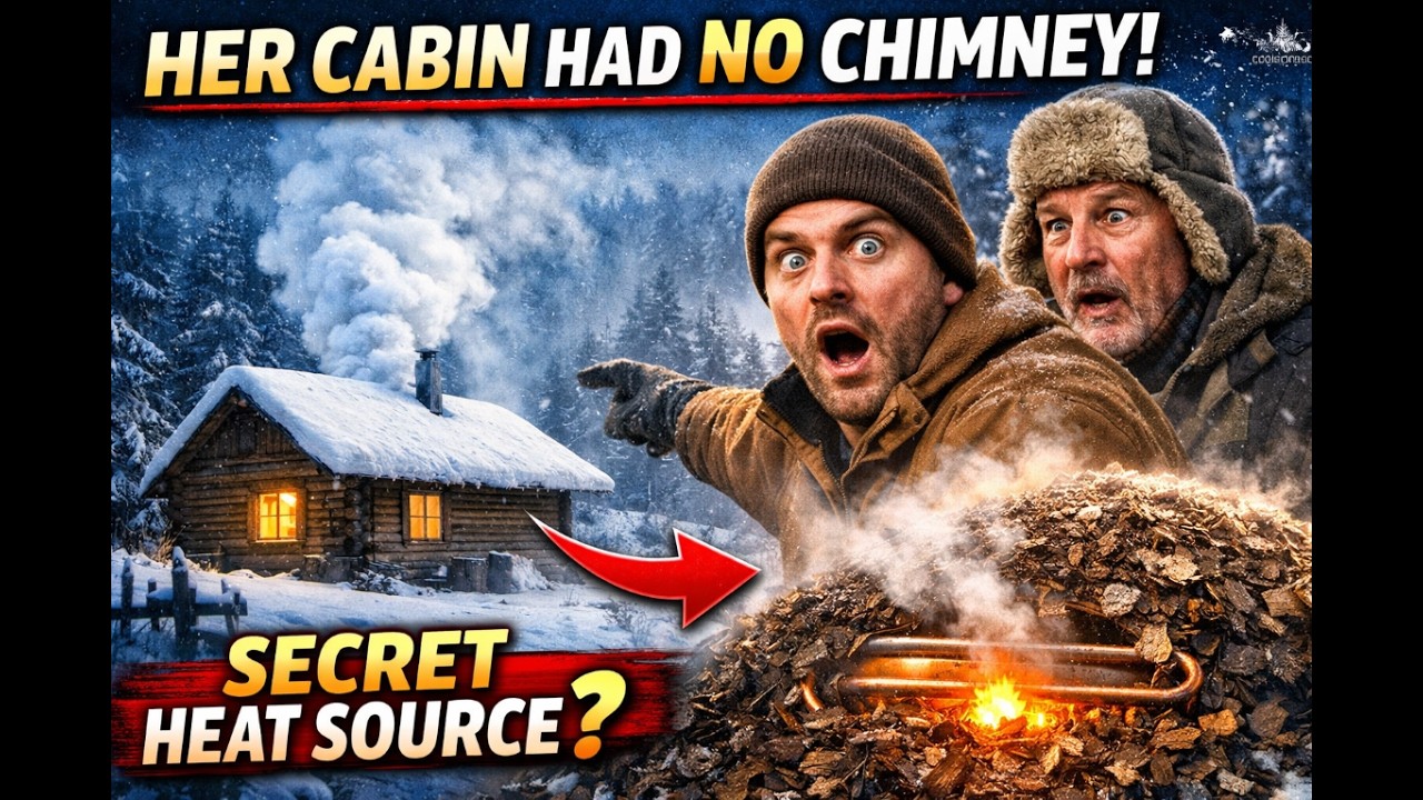“Neighbors Couldn’t Believe Her Cabin Had No Chimney!”