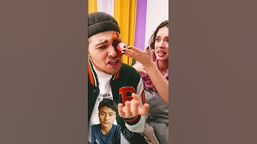 Fake Eyeball Prank #shorts #challenge #funny #comedy #prank #prankwar #shortsvideo #youtubeshorts 😱😱