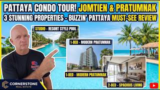 Touring 3 Amazing Pattaya Condos with Martin! ποΈ Jomtien & Pratumnak Property Tour