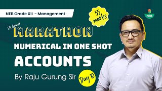 NEB Grade XII -  #Marathon Day 10 | Accountancy By Raju Gurung Sir  @EdusoftNEB screenshot 5