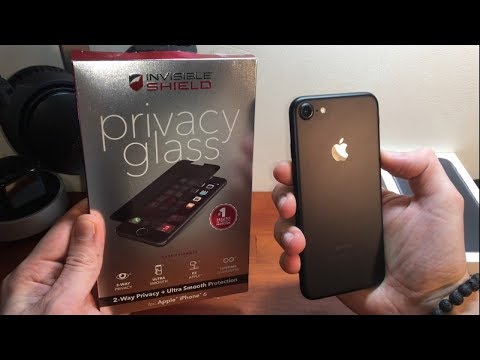 BEST SCREEN PROTECTOR FOR IPHONE & ANDROID!! - ZAGG InvisibleShield Glass Screen Protector (Review)