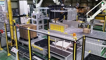 WSA Robot Palletizer Insatalled in Korea A