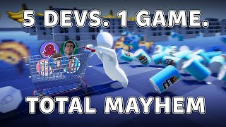 5 Game Developers, 1 Game, Total Mayhem | Pass The Project Collab Challenge screenshot 1
