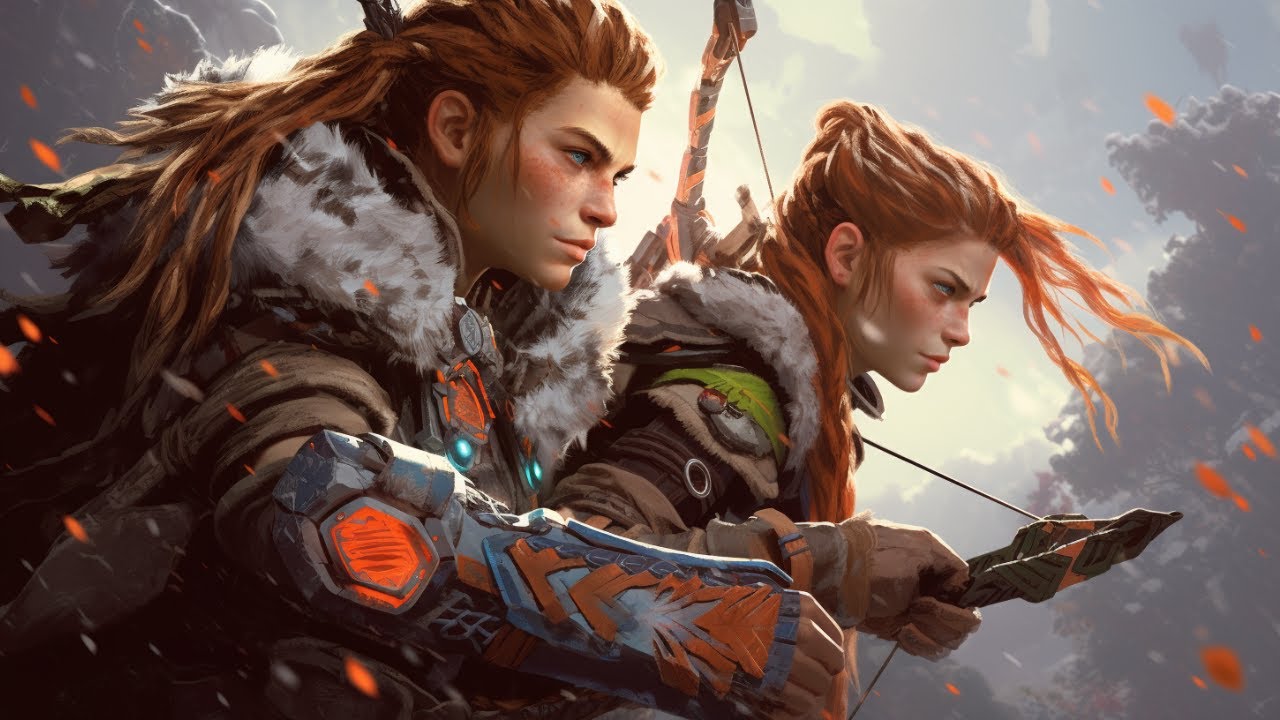 Horizon Zero Dawn | Aloy Training With Rost - Most Epic Environment You ...