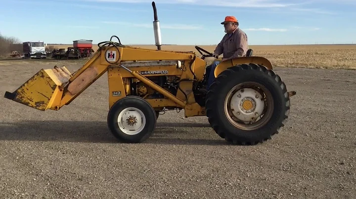Big Iron Online Auction 3414 Industrial Tractor 12/20/17