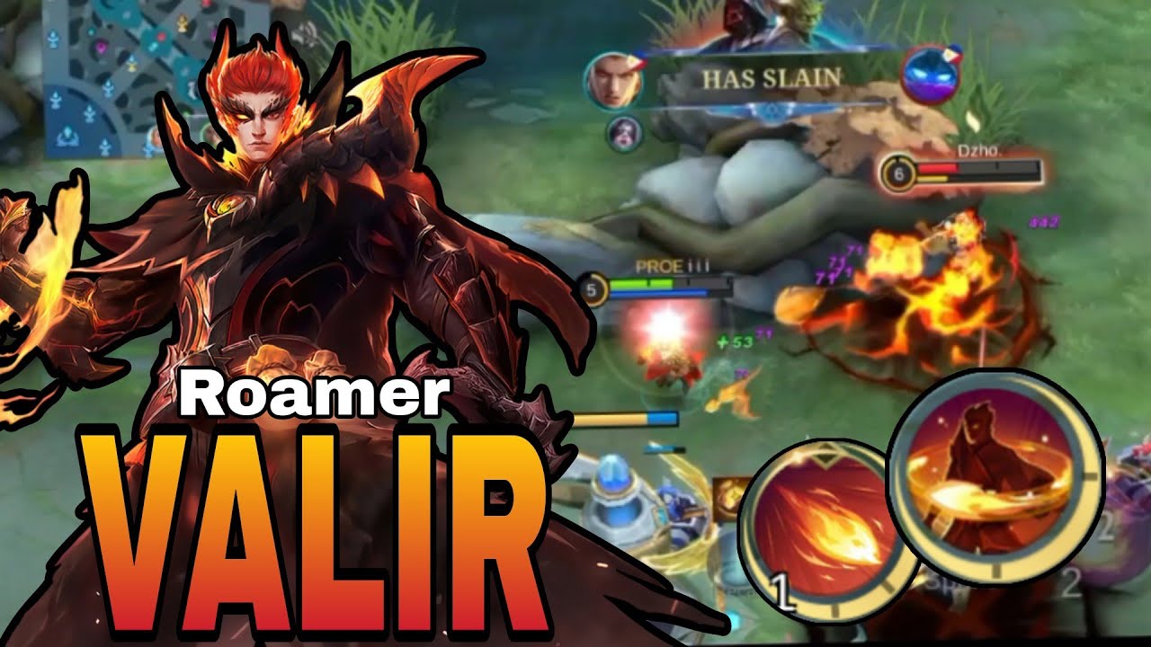VALIR ROAMING BUILD!! IS VALIR A GOOD ROAMER?? ~ MLBB