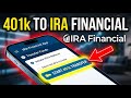 How to transfer 401(k) to a self-directed IRA with IRA Financial - Beginner Guide