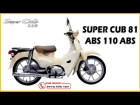 Honda Super Cub 81 110 ABS made in Japan