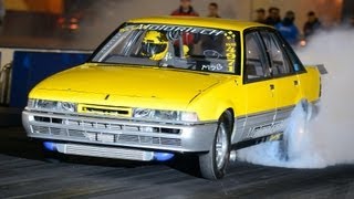 7.95 @ 170mph - RB30 Motortech VL Commodore turbo