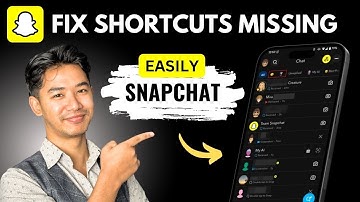 How To Get Shortcuts On Snapchat - Shortcuts Not Showing!