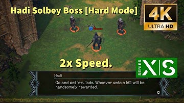 The DioField Chronicle: Hadi Solbey Boss Fight [Hard] NO Units Lost! 2x Speed.