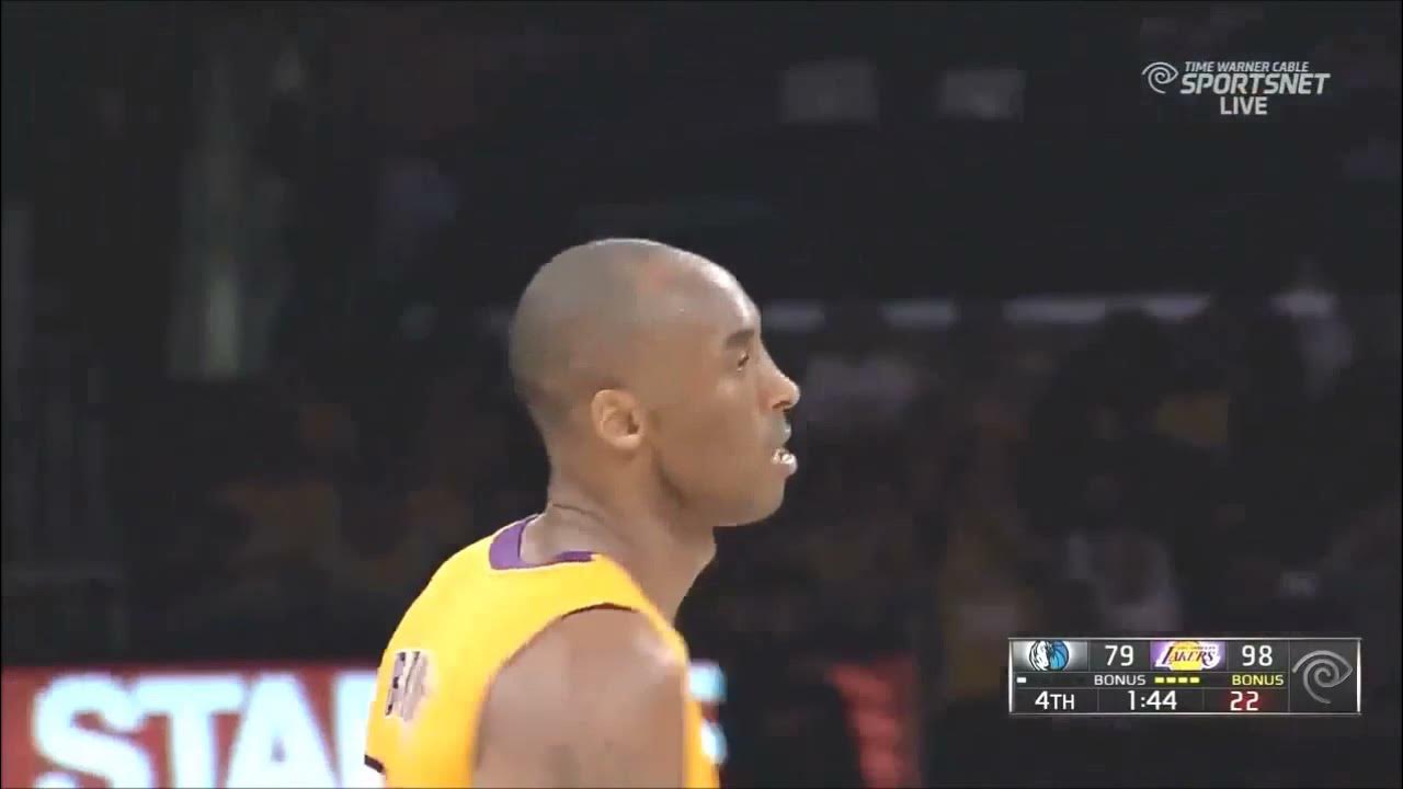 Kobe Bryant Best Hook Shot of his Career YouTube