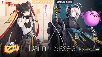 Rebel Li Dailin & Noblewoman Sissela Skin Preview - Eternal Return