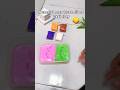 Tutorial membuat slime dari clay #shortvidio