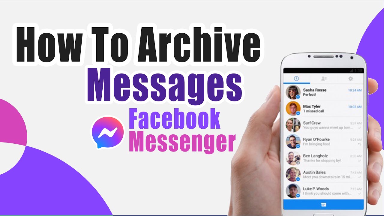Facebook chat arhive