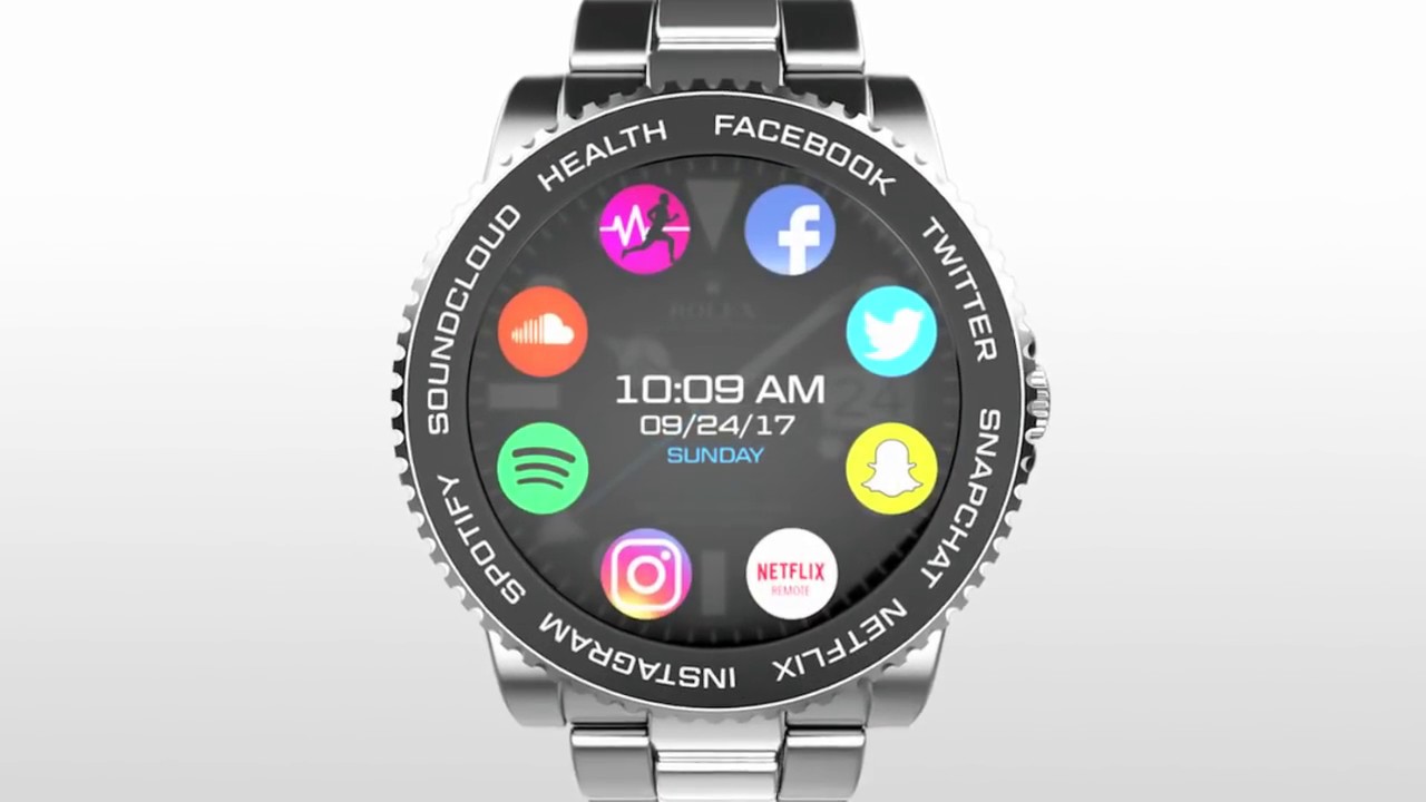 rolex smartwatch futura