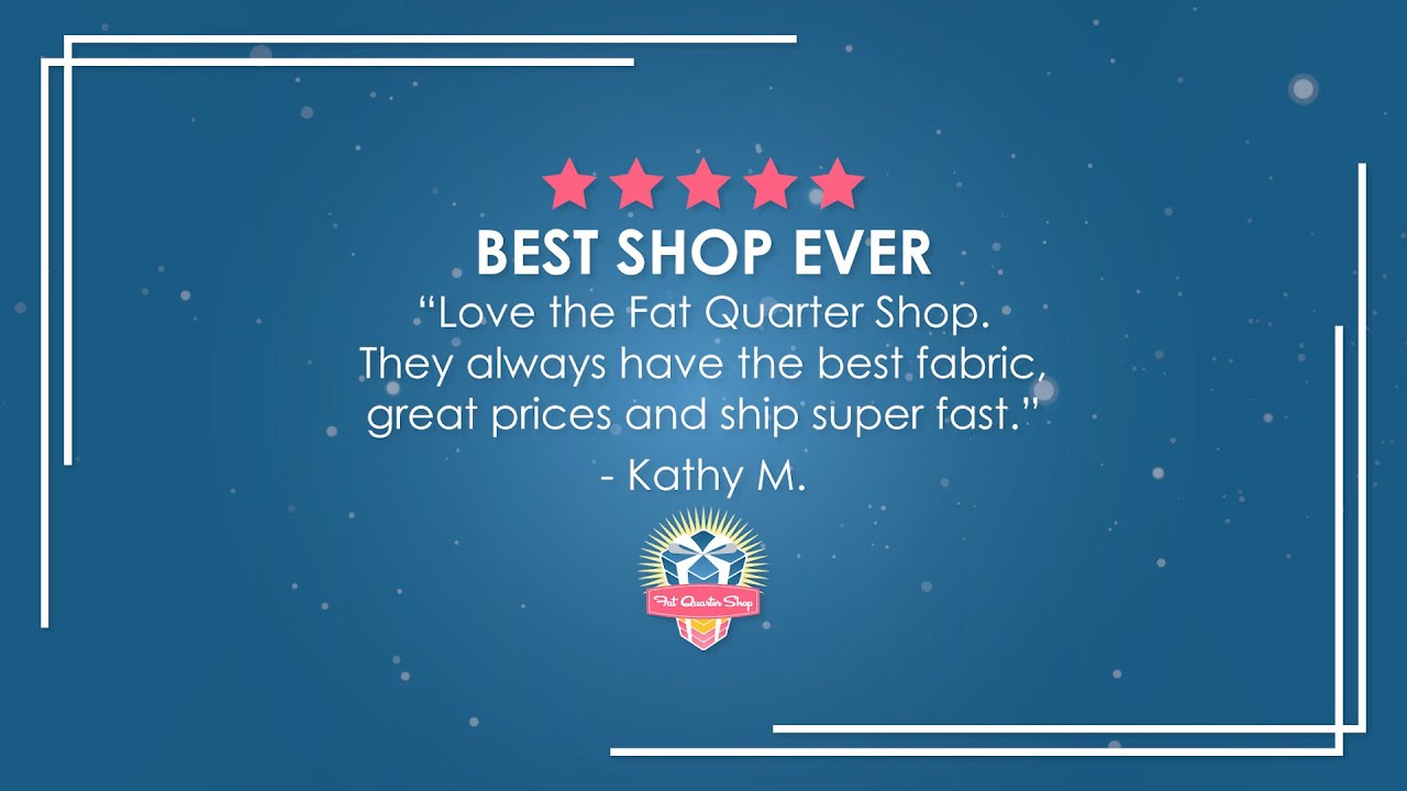Why do Quilters LOVE Fat Quarter Shop? The Best Online Quilt Store in