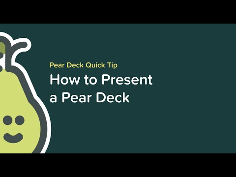 04 Presenting a Pear Deck for Microsoft