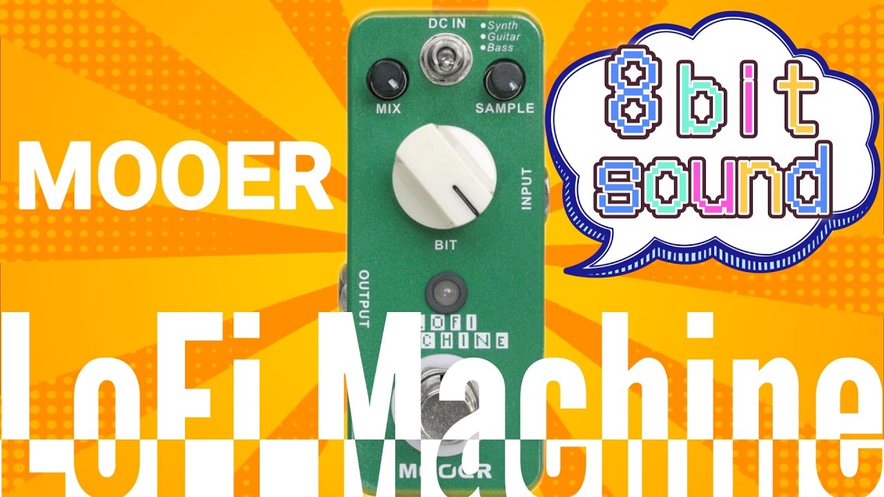 ｴﾌｪｸﾀｰ紹介 #68 Mooer【 Lofi Machine】 - YouTube