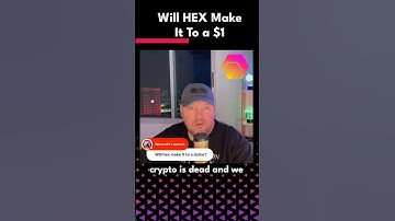 Will #HEX Make It To $1?#Crypto #CryptoCurrency
