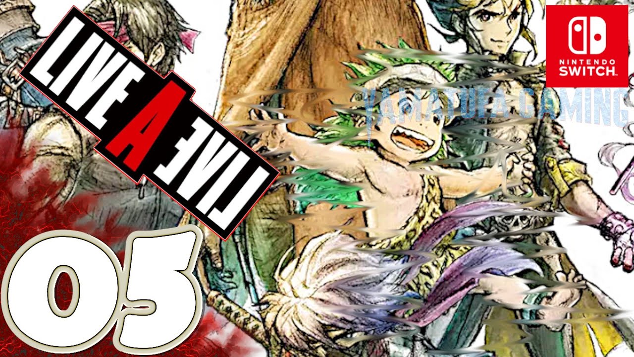 LIVE A LIVE [Switch] Gameplay Walkthrough Part 5 (Prehistory) Full