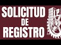 OBTENCIÓN DE SOLICITUD DE REGISTRO IPN 2021