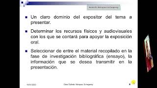 Documentos académicos: Presentación académica explicación