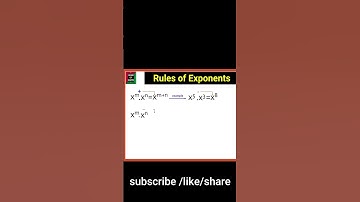 Rules of Exponents- Multiplying, Dividing, Roots #exponent  #mathstricks #exponentialproblem