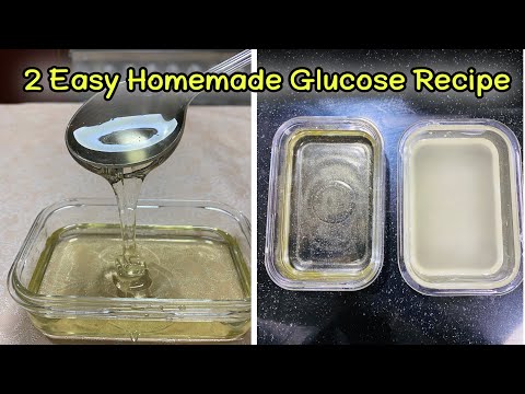 2 Easy Way How to Make  Homemade Glucose Syrup at Home for