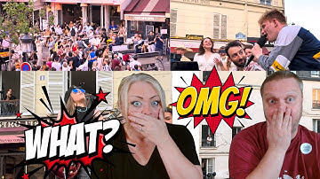 Two Swedes blown away!! The most INSANE Bohemian Rhapsody Flashmob you will ever see!!