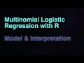 Multinomial Logistic Regression with R | 2. Final Model and Interpretation