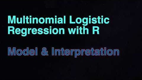 Multinomial Logistic Regression with R | 2. Final Model and Interpretation