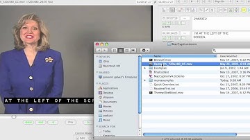 MacCaption - Exporting DV with CC