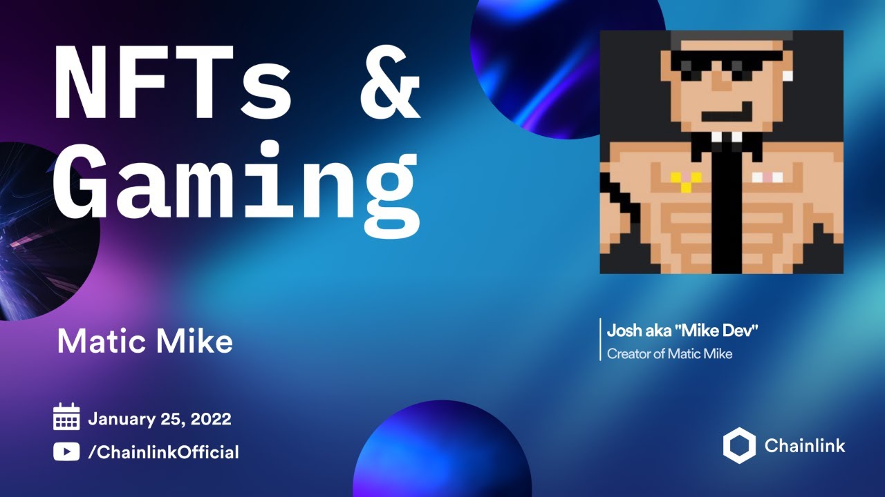 MaticMike NFT YouTube Q&A | A One-Dev Chainlink Hackathon Project Comes to  Life