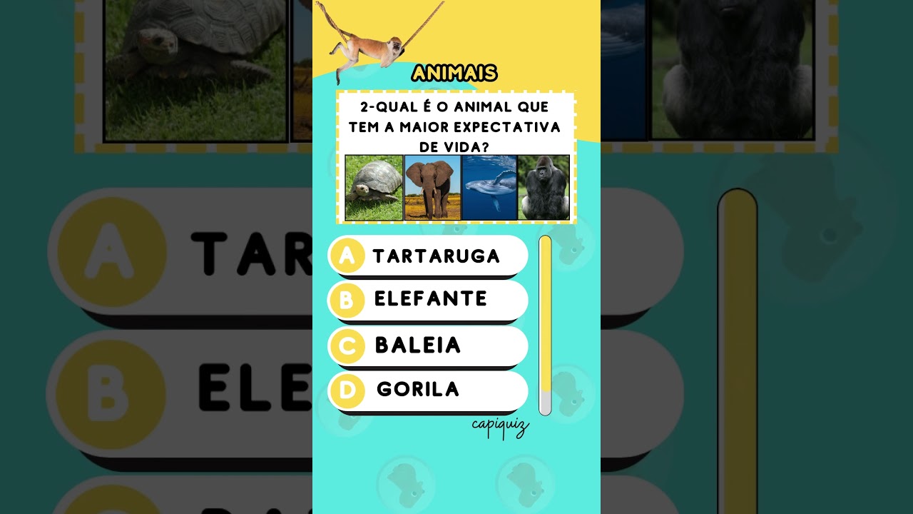 Perguntas e respostas sobre animais🐾. #quiz #animais 