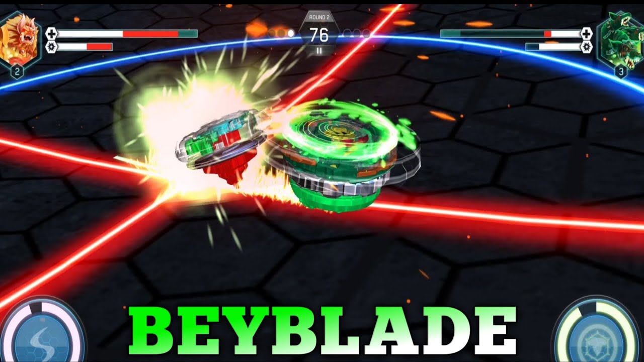 SPRYZEN vs KERBEUS K4 Battle II Beyblade Burst Mobile Battle..