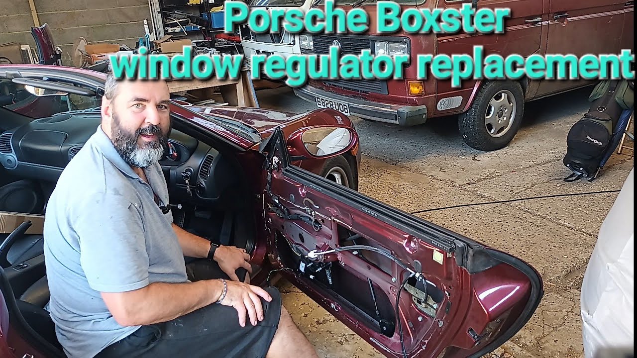 Porsche Boxster 986 | replacing the O/S window regulator