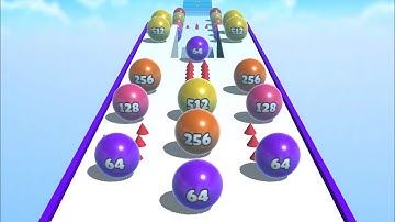 Ball Merge 2048 - All Levels Gameplay Walkthrough Android iOS (Part 8)