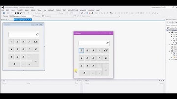 How to Make a Calculator in C# Windows Form Application Part-1