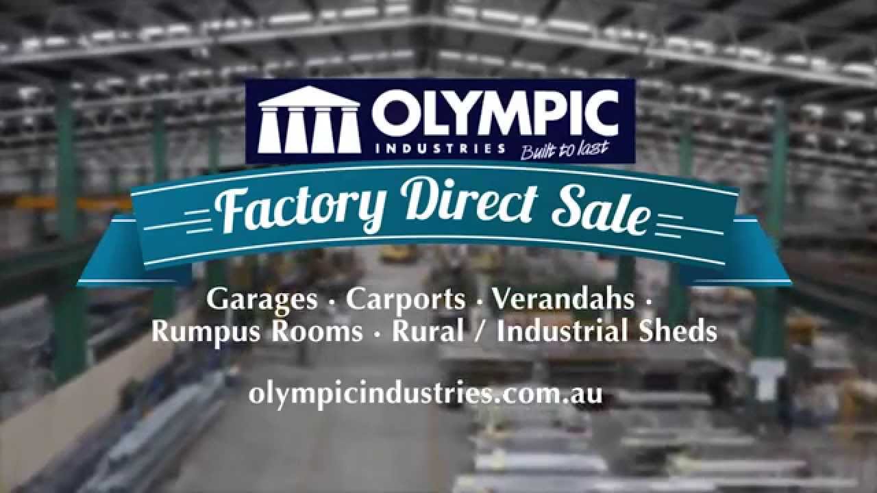 Olympic Industries Factory Direct Sale Carports Youtube