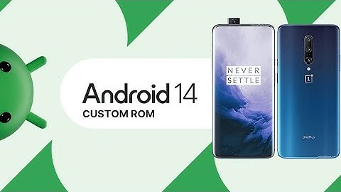 First Stable Android 14 Based Custom rom for OnePlus 7 Pro