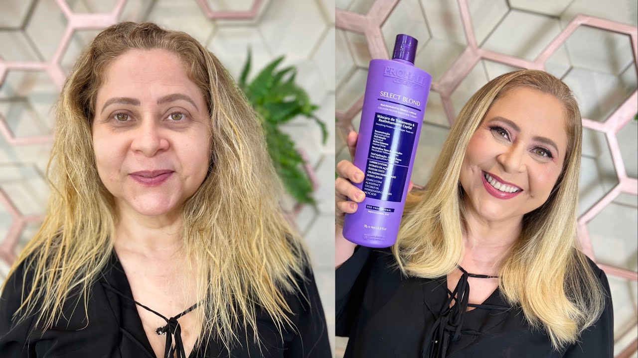 Progressiva de ácido em loiros | FAÇA DESSE JEITO!