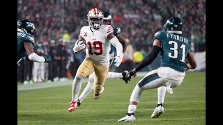 Every Niners Touchdown in the 42-19 win over the Eagles