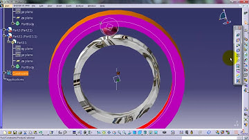 Hướng Dẫn Mô Phỏng Ổ Lăn Trong Catia    CATIA V5 DMU Kinematic   Roll Curve Joint