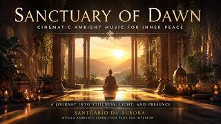 Sanctuary of Dawn | Cinematic Ambient Meditation for Inner Peace  | Silent Peace